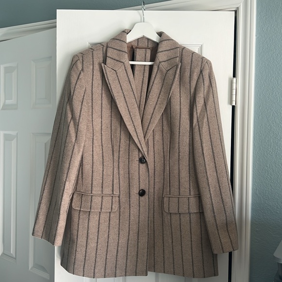 Madewell Bedford Oversized Belted Blazer - Picture 2 of 3